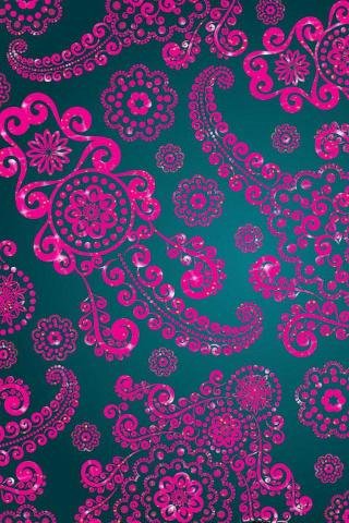 Damask Glitter Live Wallpaper截图3