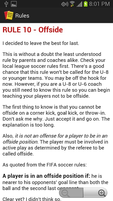 Simple Soccer Rules截图5