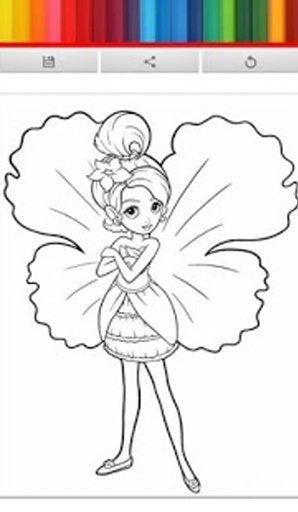 Fairies Coloring Book截图1