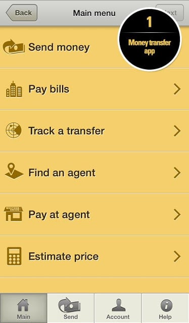 Western Union Money Transfer截图4