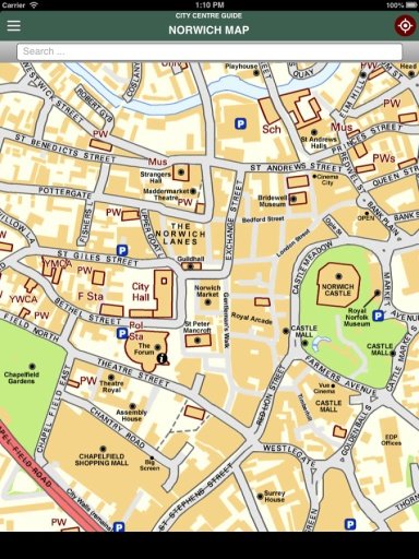 Norwich City Centre Guide截图1