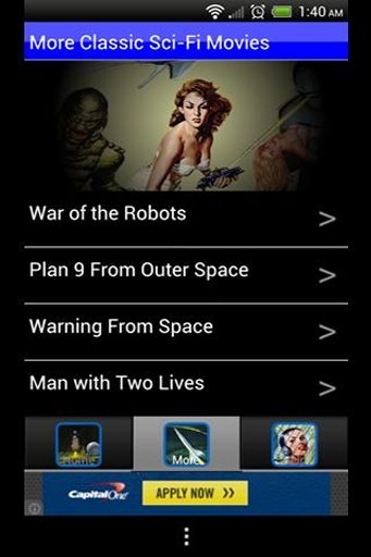 Science Fiction Movie Classics截图2