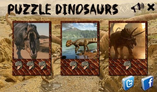 Puzzle Dinosaurs截图2