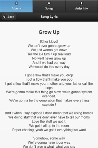 Cher Lloyd All Lyrics截图1