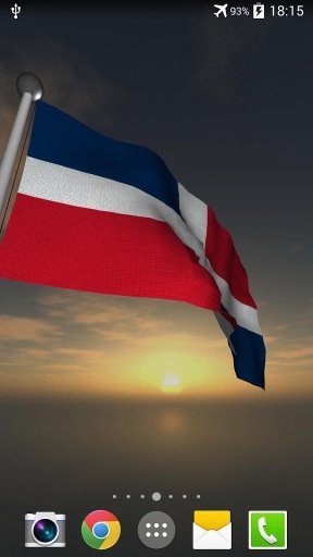 Dominican Republic Flag - LWP截图4