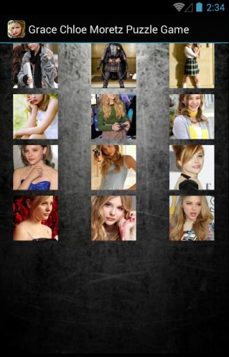 Grace Chloe Moretz Puzzle Game截图1