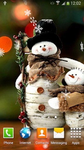 Snowman Live Wallpaper截图8