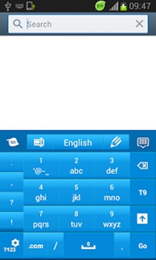 简单的蓝色键盘截图6
