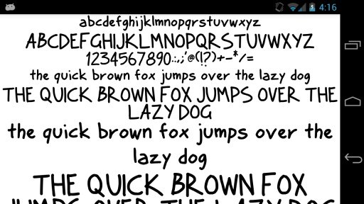 Clean Fonts 50截图1