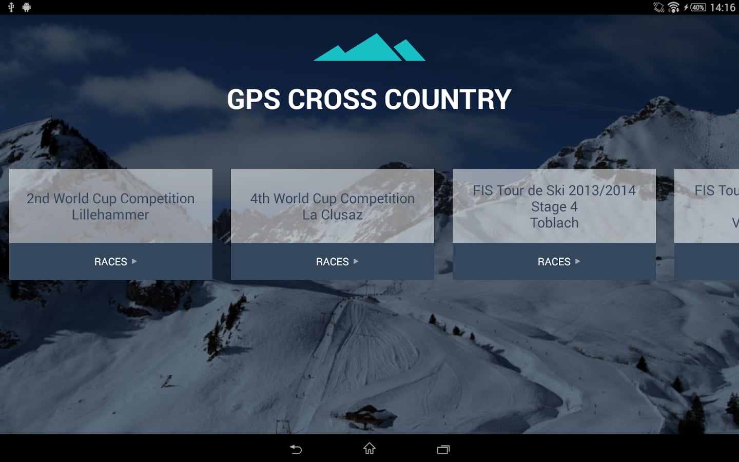 Cross Country GPS Tracker截图2