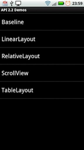 Android 2.2 API Demos截图1
