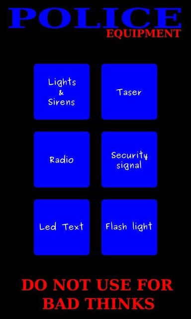 Police equipment截图4