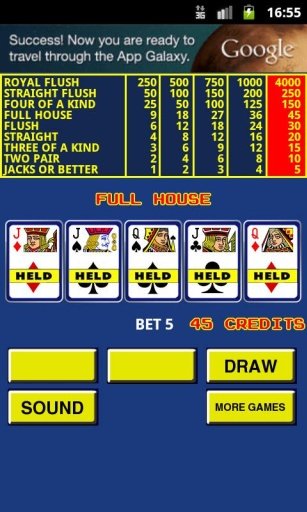 Video Poker Free截图2