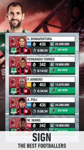 AC Milan Fantasy Manager 2015截图2