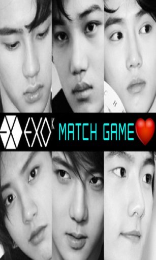 Free EXO-K Match Game截图1
