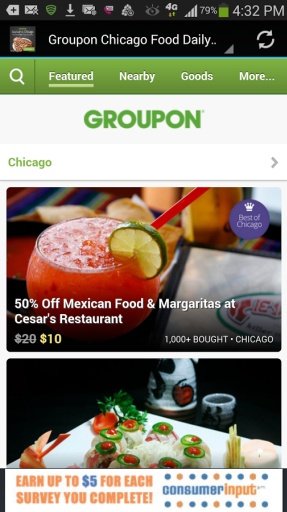 Groupon Chicago Food Deals截图3