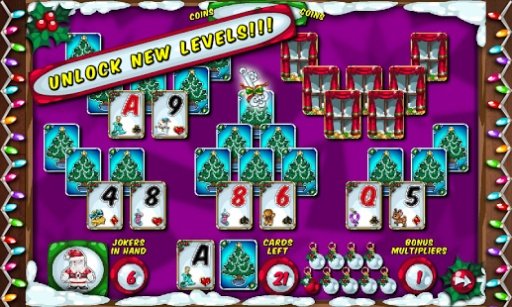 Christmas Solitaire Card Game截图1