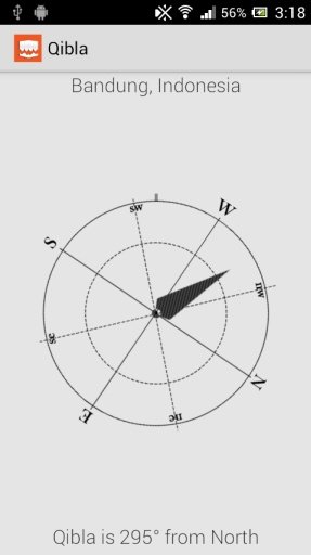 Qibla Direction Using GPS截图4