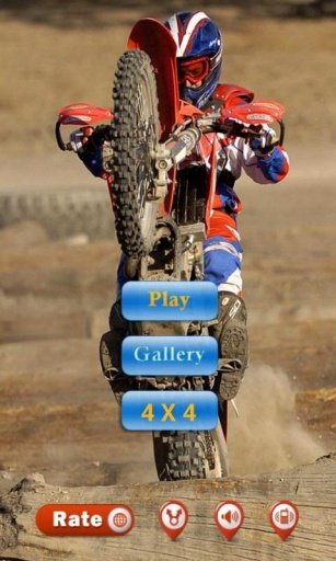 Moto racing - Offroad puzzle截图10