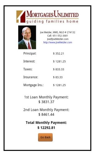 Joe Metzler's Mortgage Calcula截图2