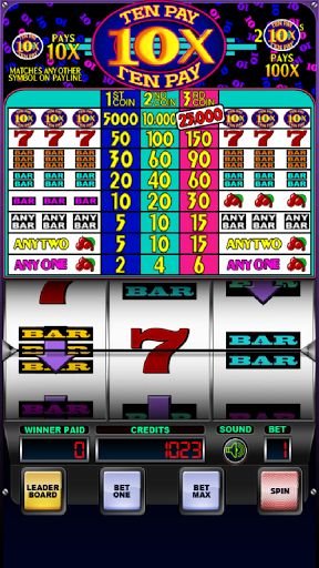 Ten Pay (10x) Slot Machine截图5