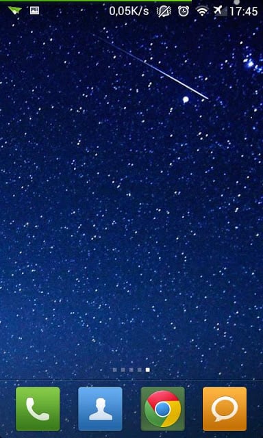 Night Sky Stars LWP截图2