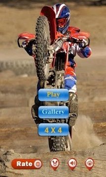 Moto racing - Offroad puzzle截图