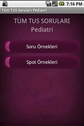 T&uuml;m Tus Soruları Pediatri截图2