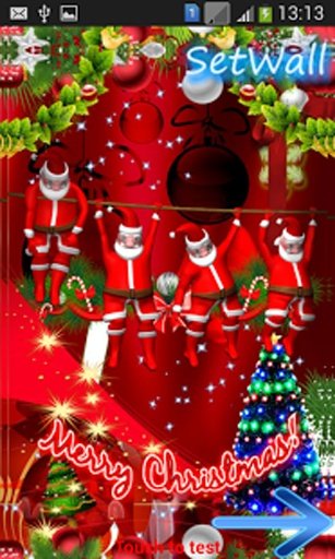 Hanging Santa Clause 3D截图5