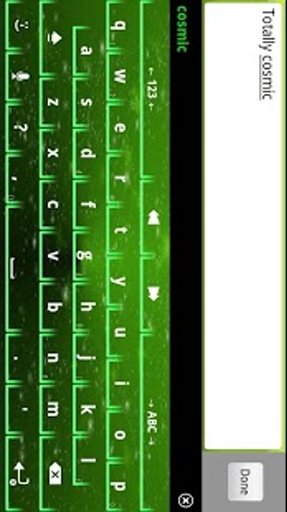 Cosmic - Green Theme截图4