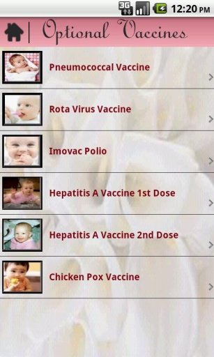 Vaccination Chart截图2