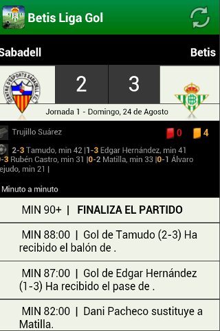 Betis Liga Gol截图4