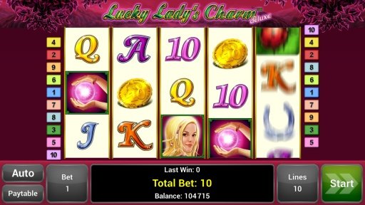 Lucky Lady's Charm Deluxe Slot截图1