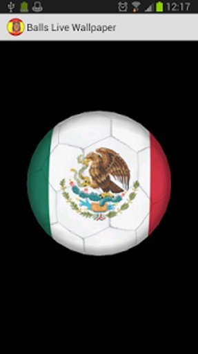 3D Ball Mexico LWP截图5