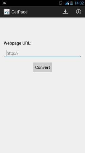 Web Page to PDF Converter截图3