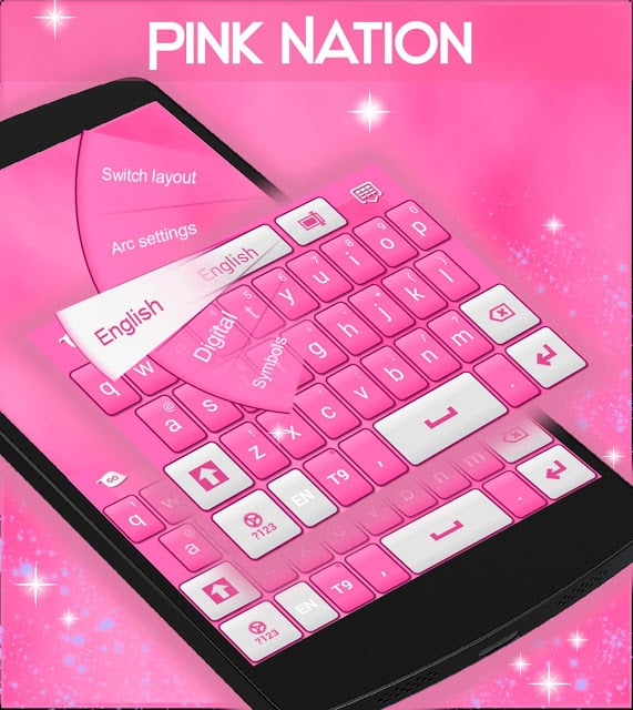 粉红色的民族键盘截图1