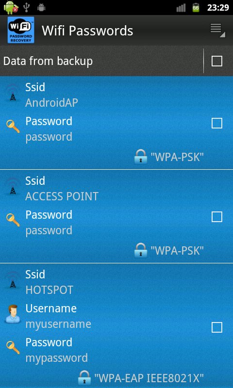 Wifi Password Recovery [ROOT]截图5