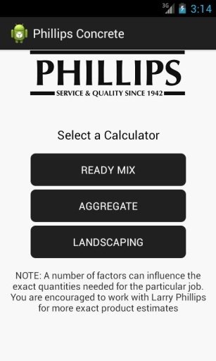 Phillips Concrete截图2