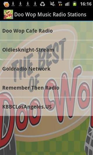 Doo Wop Music Radio Stations截图3