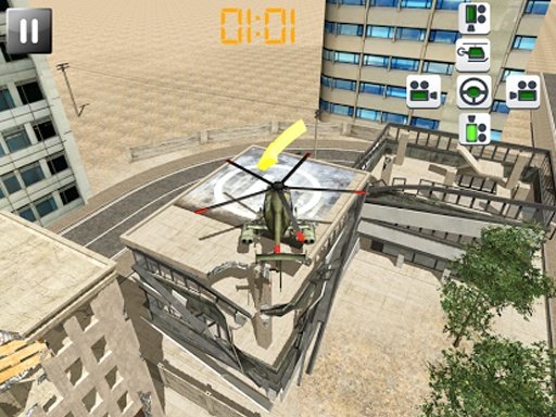 Helicopter Rescue Parking Sim截图5