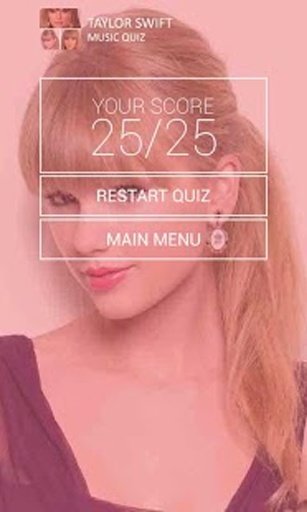 Taylor Swift Music Quiz截图7