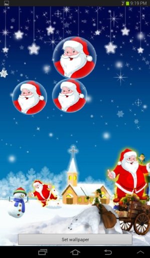 Dancing Santa Wallpaper截图8