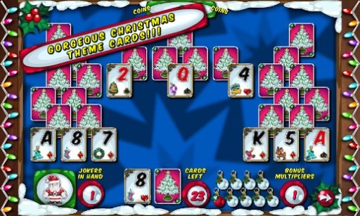 Christmas Solitaire Card Game截图4