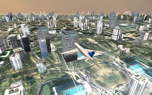 Flight Simulator: City Plane截图4