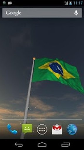 Real Brazil Flag Free截图5