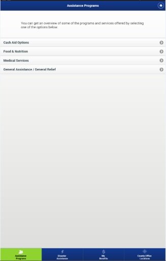 CalWIN Mobile Application截图4