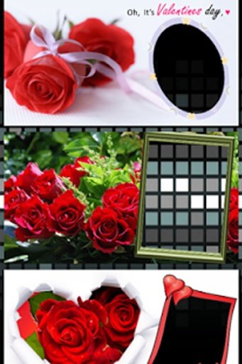 Red Roses Photo Frames截图3