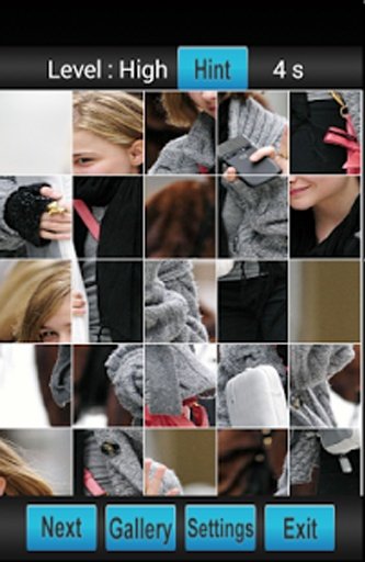 Grace Chloe Moretz Puzzle Game截图6