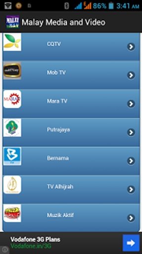 Malaysia Live TV Movie &amp; Video截图11