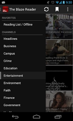 Reader for The Blaze截图2